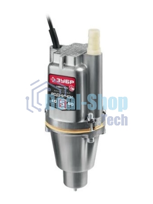 Насос вибрационный Зубр Родничок-Н, 40 м провод, с нижним забором воды