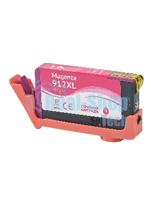 Картридж струйный Sakura 3YL82AE (№912XL Magenta) для HP, пурпурный, 10,5 мл., 825 к.