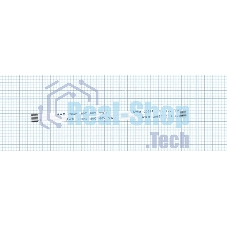 Шлейф универсальный 10pin, шаг 0,8 мм, длина 10 см