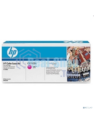 Картридж лазерный HP CE743A пурпурный Color LJ CP5225 (7300 стр.)