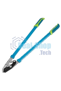 Сучкорез прямого реза, 750 мм, двухрычажный механизм, двухкомпонентные рукоятки, LUXE Palisad