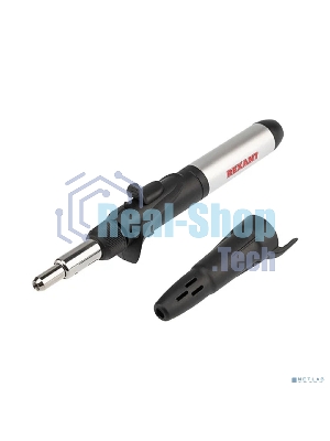 Паяльник Rexant газовый с пьезоподжигом, 17 мл, 11 предметов