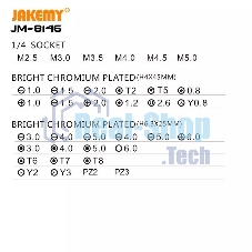Набор инструментов Jakemy JM-8146