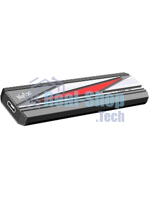 Внешний SSD Netac ZX20L, 512 Gb, USB 3.2 Gen 2x2 Type-C, R/W 2000/1800, черный