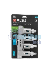 Разветвитель четырехканальный Palisad LUXE с внутренней резьбой 3/4