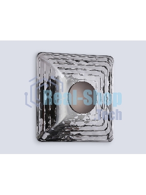 Настенный светодиодный светильник Ambrella light LH31037 GR/SM серый/дымчатый 6W 3000K 150*150*85