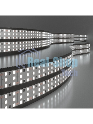 Лента светодиодная 360LED 26W IP20 трехрядная 6500К холодный белый, 5м (2835 24V 360Led 26W IP20)