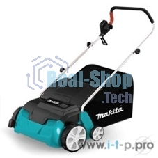 Газонокосилки Makita UV3200 Скарификатор, 1300Вт,32см,3500об\мин,5уров(-10+10мм),30л,нож-фреза,12кг,кор