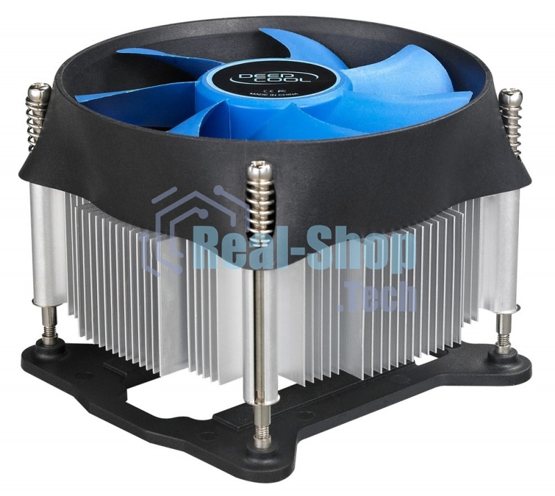 Кулер для процессора DEEPCOOL THETA 31 PWM черный/синий, 92 мм, алюминий/медь, 2400 об/мин, 32.5 дБ, 4 pin, 95 Вт, 60 мм