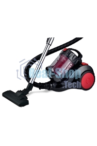 Пылесос Centek CT-2529 красный/черный мультициклон 2000/350Вт, стакан 1,5 л, телескоп металл. трубка