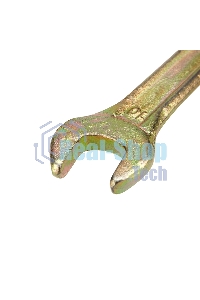 Ключ гаечный рожковый Rexant 10х11 мм, желтый цинк