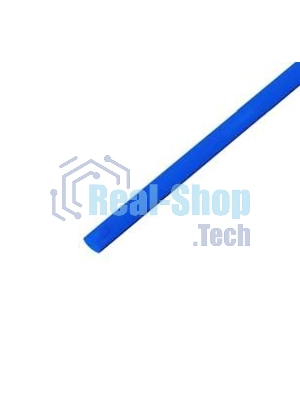 Трубка термоусадочная Rexant 3.0/1.5 1 м синий