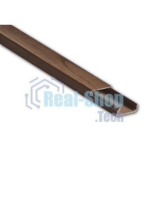 Кабель-канал 40х16 L2000 пластик дуб (темн. основа) Рувинил РКК-40х16-08М