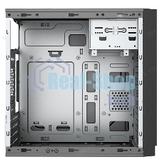Компьютерный корпус без блока питания Case Foxline FL-702, mATX, 1x5.25EXT, 1x3.5EXT, 2x3.5INT, 2xUSB2.0, HDA, w/o FAN, w/o PSU