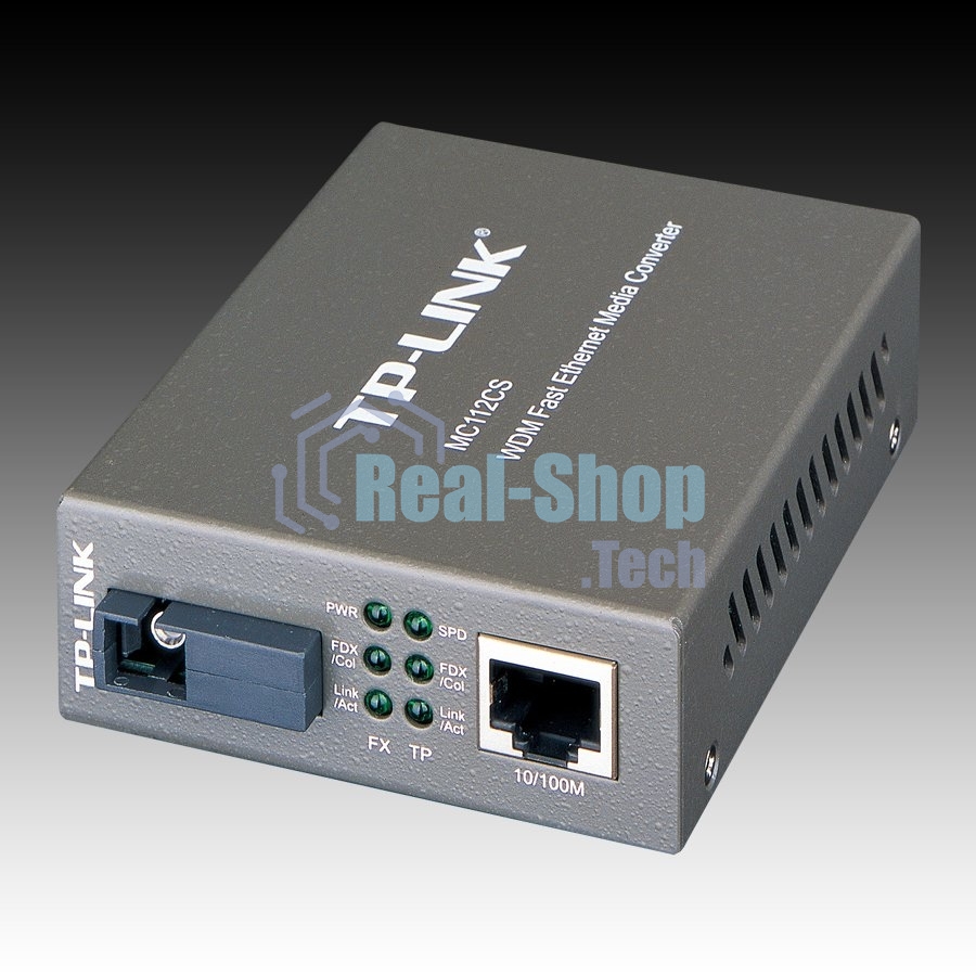 Сетевой коммутатор TP-Link SMB MC112CS Медиаконвертер 10/100M RJ45 to 100M single-mode, Full-duplex, up to 20Km