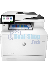 МФУ лазерное HP Color LaserJet Pro M480f (3QA55A), A4, цветной, печ. до 27 стр/мин., скан. до 29 стр/мин. (ч/б) 20 стр/мин. (цвет), 600 x 600 dpi, USB, RJ-45, Air Print, Mopria