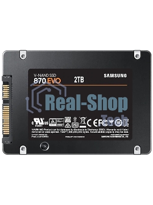 Накопитель SSD Samsung 870 EVO, 2Tb, SATA III, 2.5
