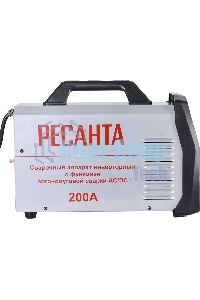 Сварочный аппарат Ресанта САИ-200АД (АС/DC) инвертор ММА DC/TIG
