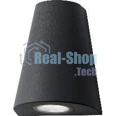 Светильник Gauss Sigma садово-парковый настенный архитектурный, GU10, 125x88x156мм, 170-240V/50Hz, 1xMax.35W, IP54, 1/30