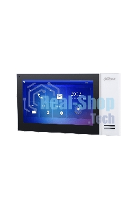 Видеодомофон Dahua DH-VTH2421FB-P черный