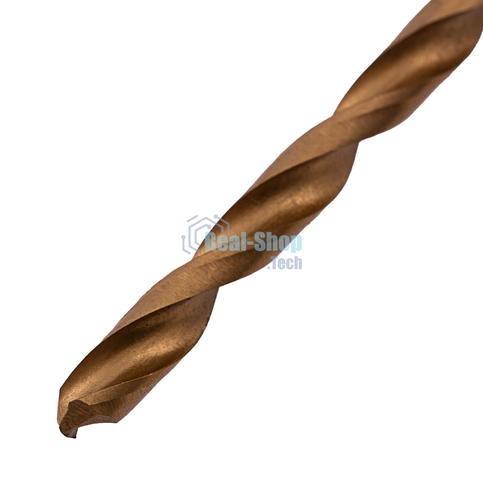 Сверло по металлу Matrix, 4,5 мм, HSS, нитридтитановое покрытие, цилиндрический хвостовик