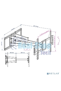 Кронштейн для телевизора Kromax ATLANTIS-70 черный 32