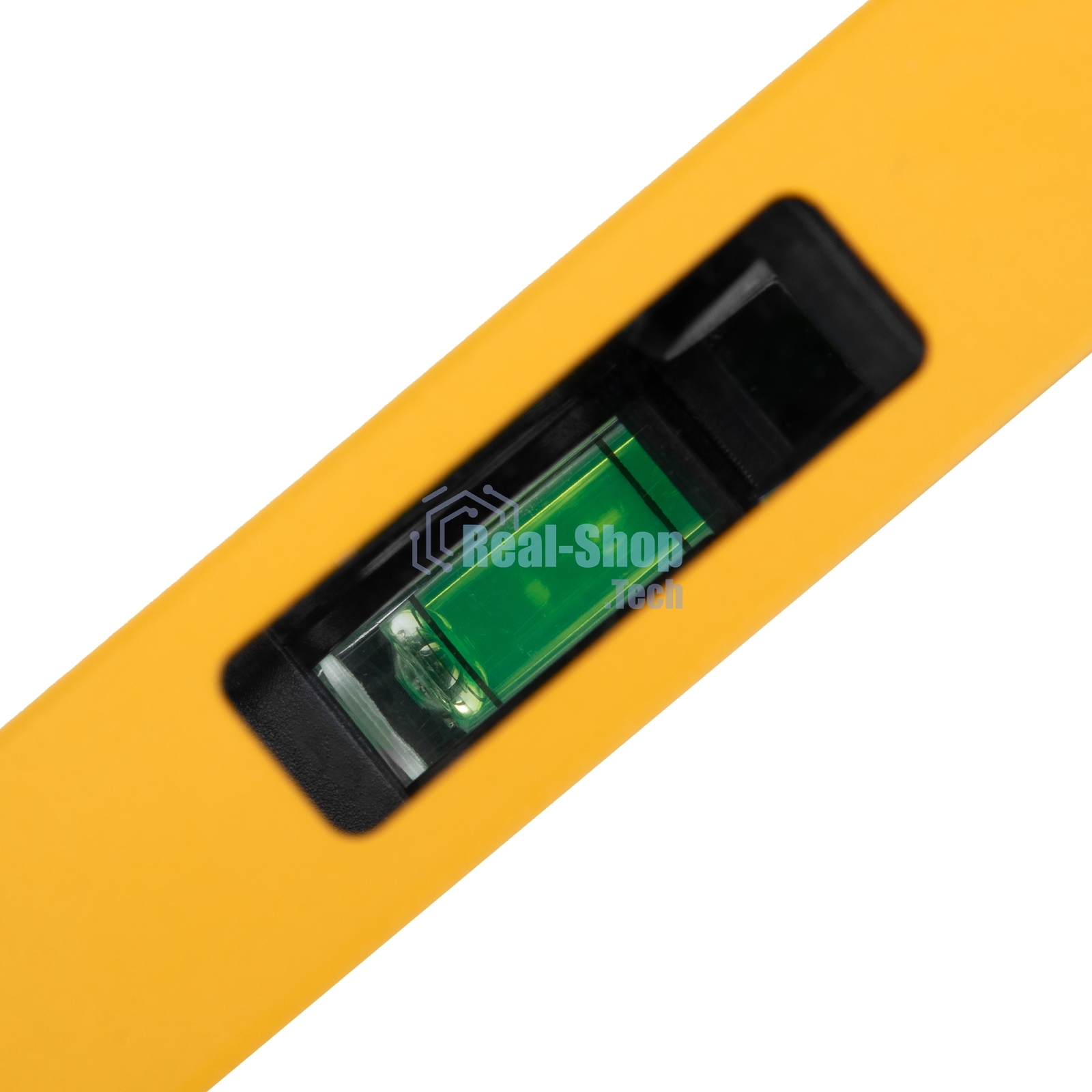 Уровень алюминиевый Denzel, магнит., фрезерованный, 3 глазка (1 зеркал.), 0,5 мм/м, 1200 мм