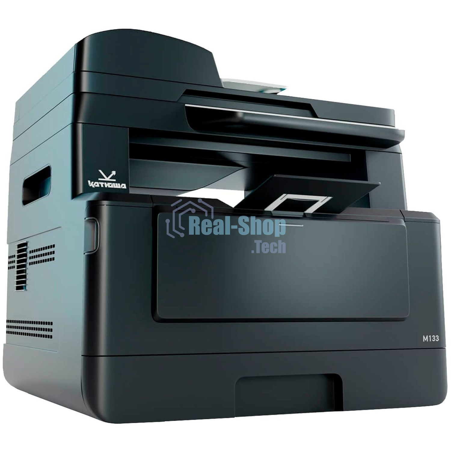 МФУ лазерное Катюша M133 (артикул: M133pm-pp) 33 стр/мин А4 Ч/Б, 1200 dpi. 1ГБ RAM, Eth, USB, USB-host, Wi-Fi (опция). Тонер 700 отп. Пр-во РФ, 3 года гар. МПТ