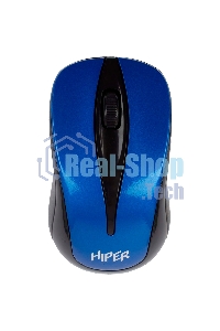 Мышь беспроводная HIPER HOMW-062 синий, 1000 dpi, радиоканал, USB, кнопки - 3