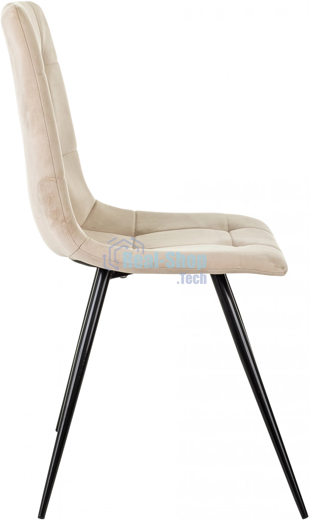 Стул для дома Бюрократ CH-K1_4 комплект 4 шт бежевый Holland 06 металл черный на ножках