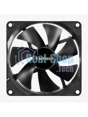 Вентилятор 12В DC ExeGate ExtraSilent ES14025S2P (140x140x25 мм, Sleeve bearing (подшипник скольжения), 2pin, 1000RPM, 22dBA)