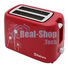 Тостер Sakura SA-7608R 750Вт подогрев красн