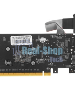 Видеокарта AFOX Geforce GT220 1Gb DDR3 128Bit DVI HDMI VGA LP Single Fan