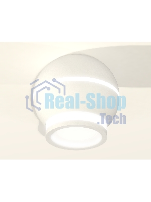 Светильник Ambrella Light XS1101040 SWH/FR белый песок/белый матовый MR16 GU5.3 LED 3W 4200K (C1101, N7120)