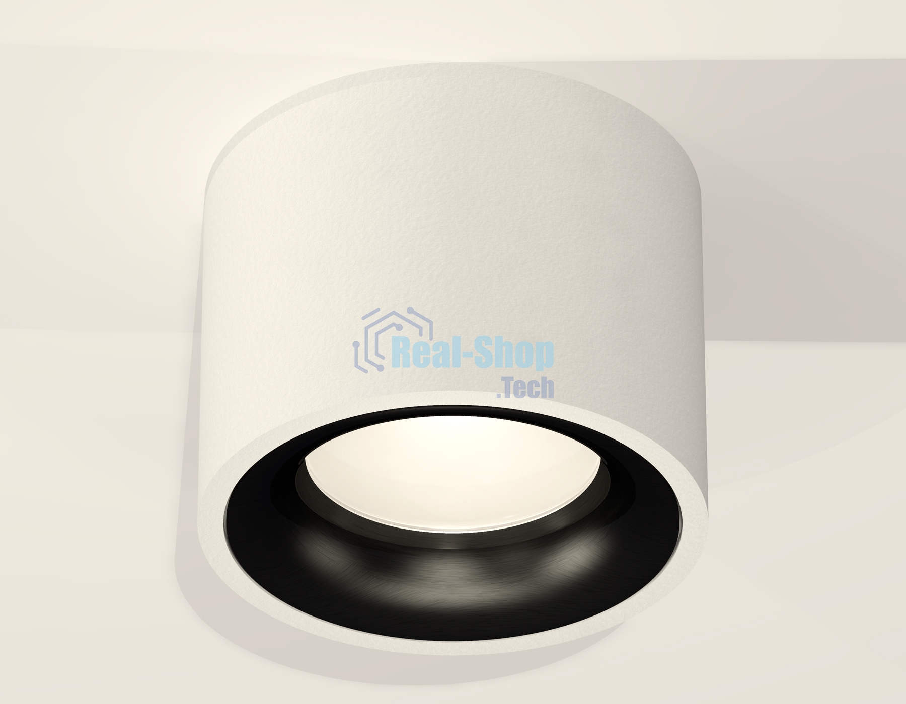 Светильник Ambrella Light XS7510021 SWH/PBK белый песок/черный полированный MR16 GU5.3 (C7510, N7011)