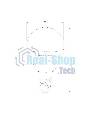 BLE1406 / Светодиодная лампа Mini Classic  LED 7W 4200K E14 матовое стекло