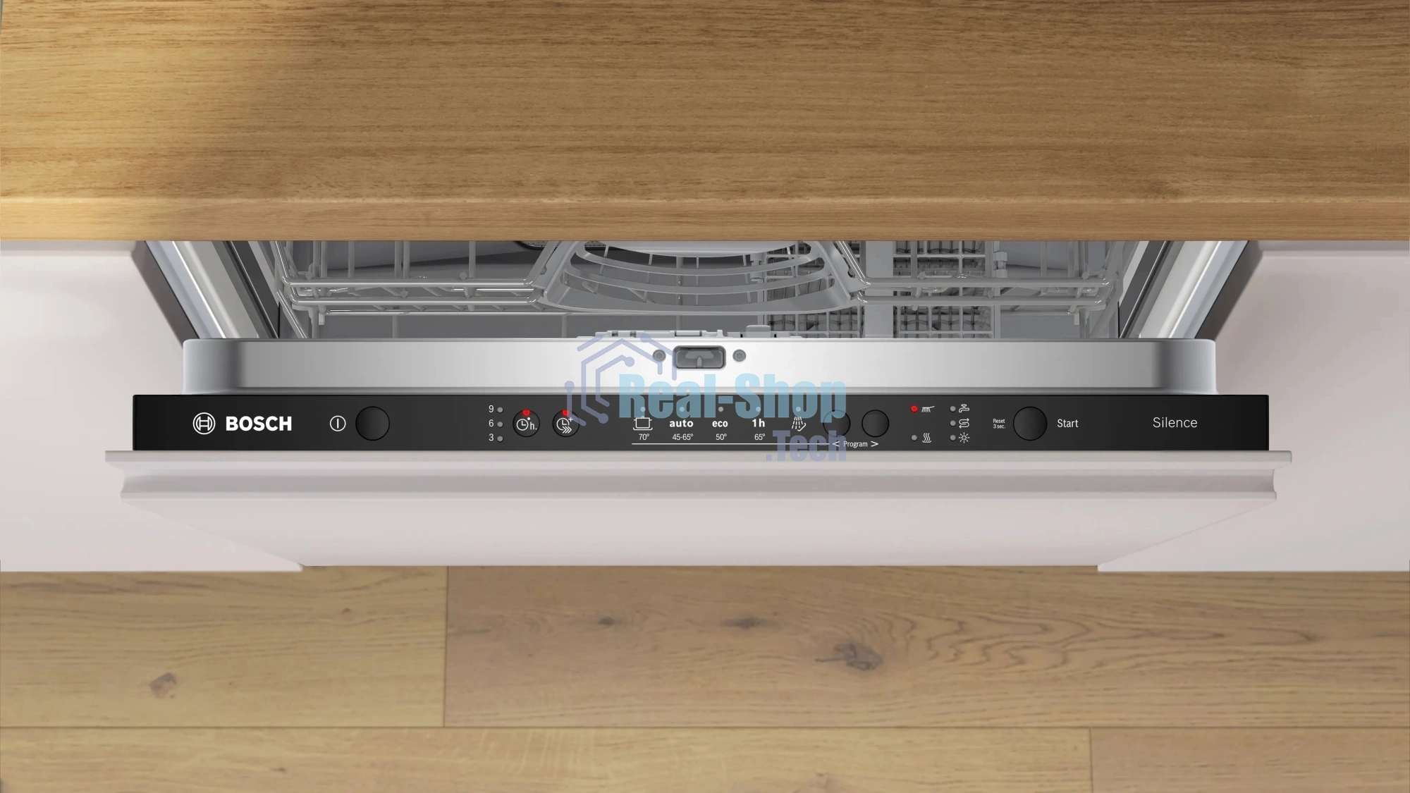 Встраиваемая посудомоечная машина Bosch SMV25AX06E, черный, 59.8 см, 12 компл., 48 дБ, класс A