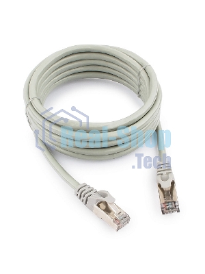 Патч-корд FTP Cablexpert cat.6, 3м, литой, многожильный, серый