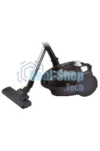 Пылесос Centek CT-2514 черный, 380/2100 Вт, уборка сухая, пылесборник мешок 2.5 л