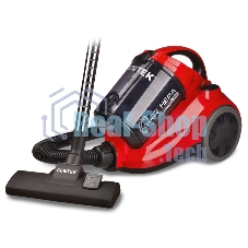 Пылесос Centek CT-2530 красный/черный, 400/2300 Вт, уборка сухая, пылесборник контейнер, 2 л