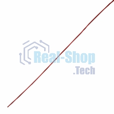 Термоусаживаемая трубка клеевая Rexant 4,8/1,6 мм, красная, упаковка 10 шт. по 1 м