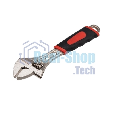 Разводной ключ Rexant 150 мм, двухкомпонентная рукоятка