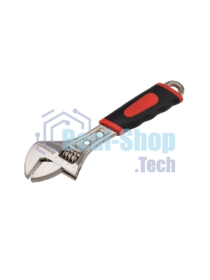 Разводной ключ Rexant 150 мм, двухкомпонентная рукоятка