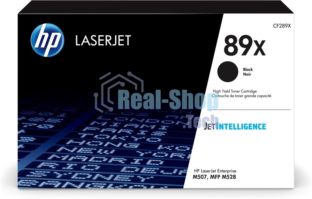 Картридж лазерный HP CF289X черный для HP LJ M507/MFP M528 (10000 стр.)