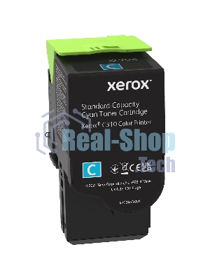 Картридж лазерный Xerox C310 голубой 2K (006R04361)