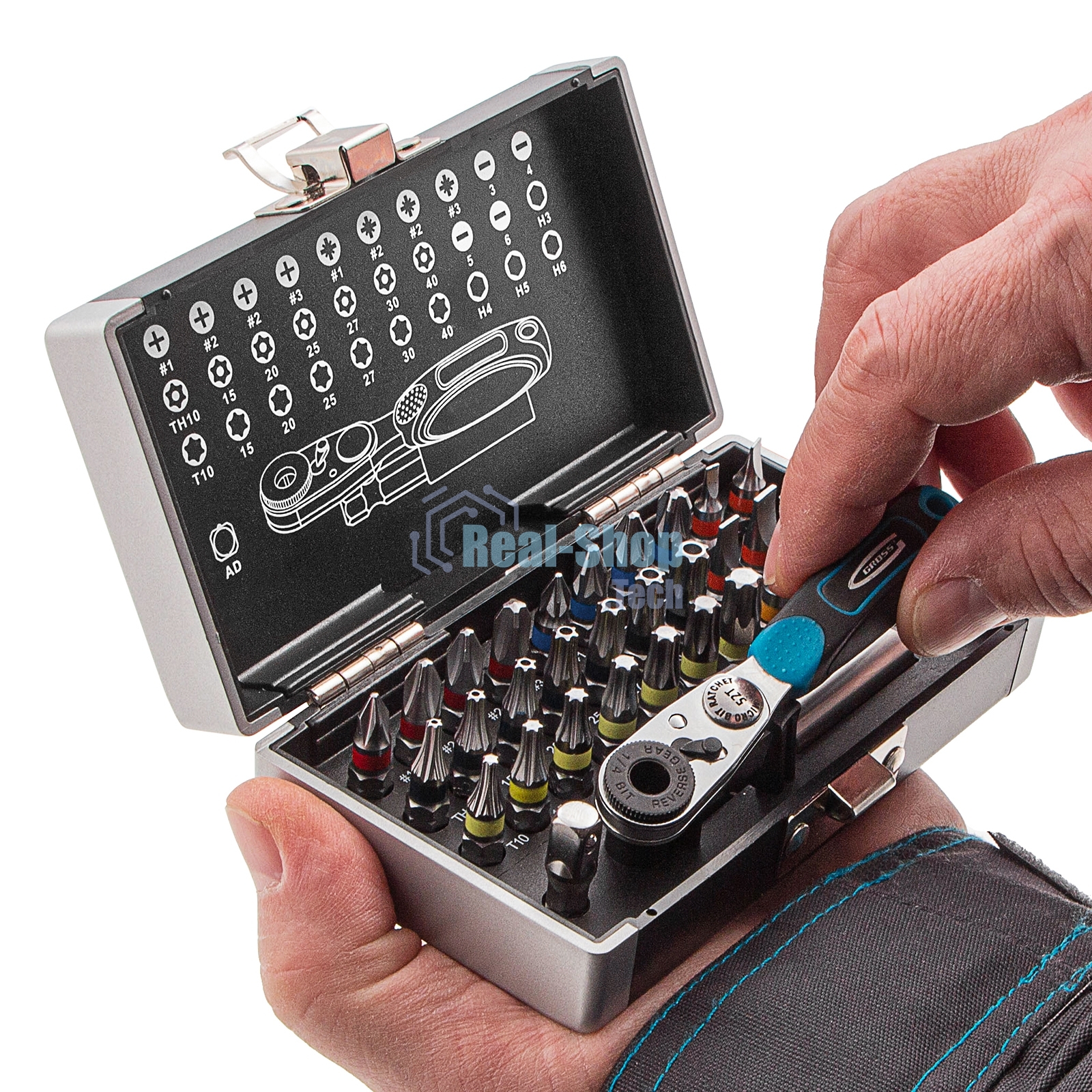 Набор бит Gross 11365 1-4