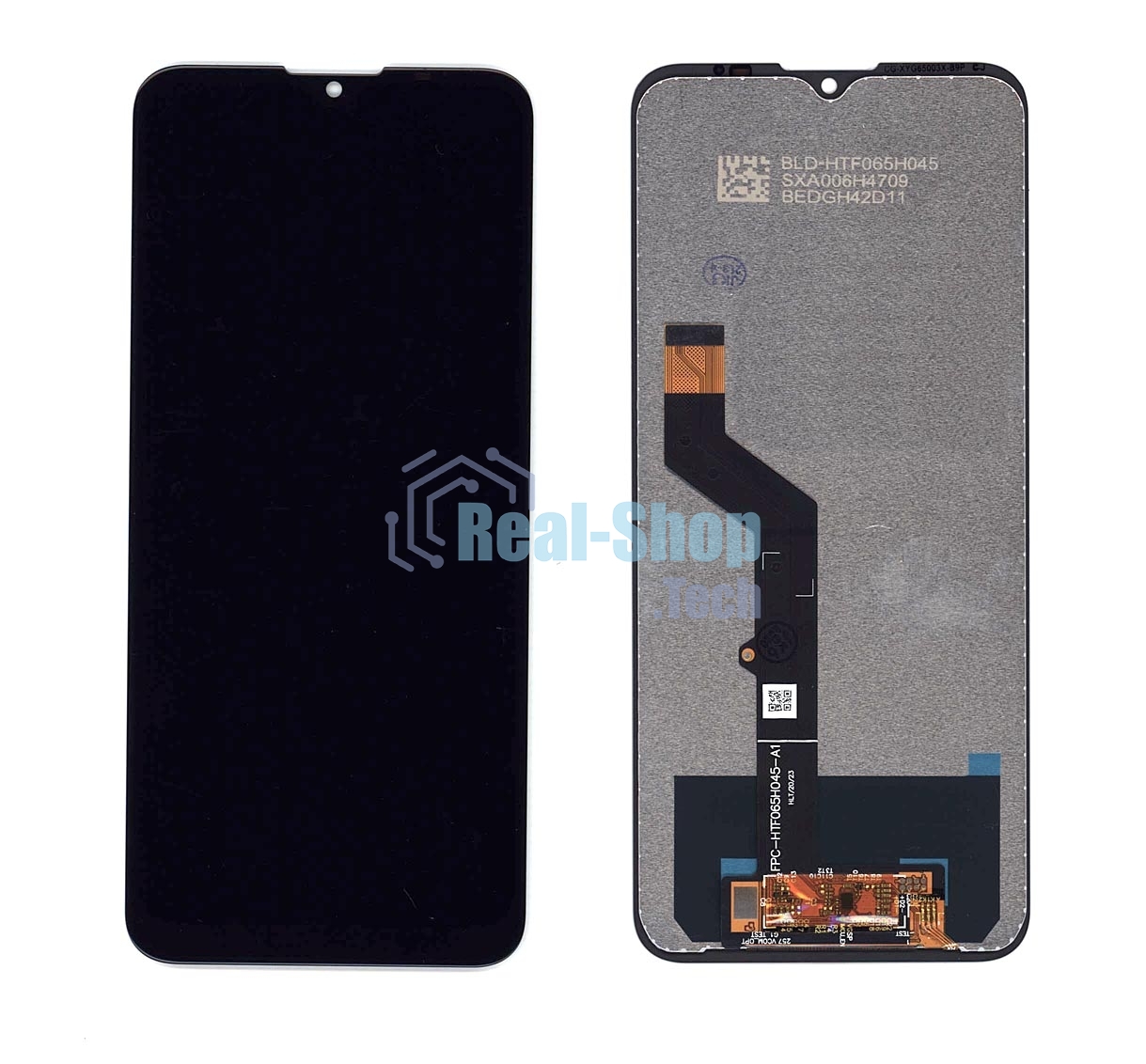 Дисплей для Motorola G9 Play черный