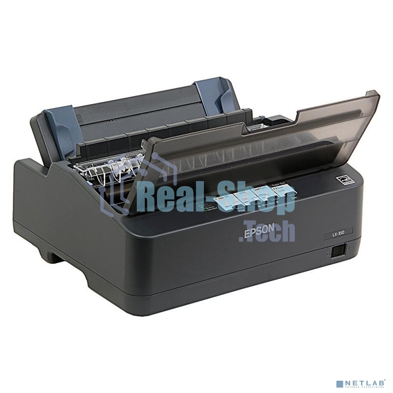 Принтер матричный Epson LX-350 (C11CC24031/C11CC24032), (А4, 357 cps (12 cpi), USB, LPT, COM)