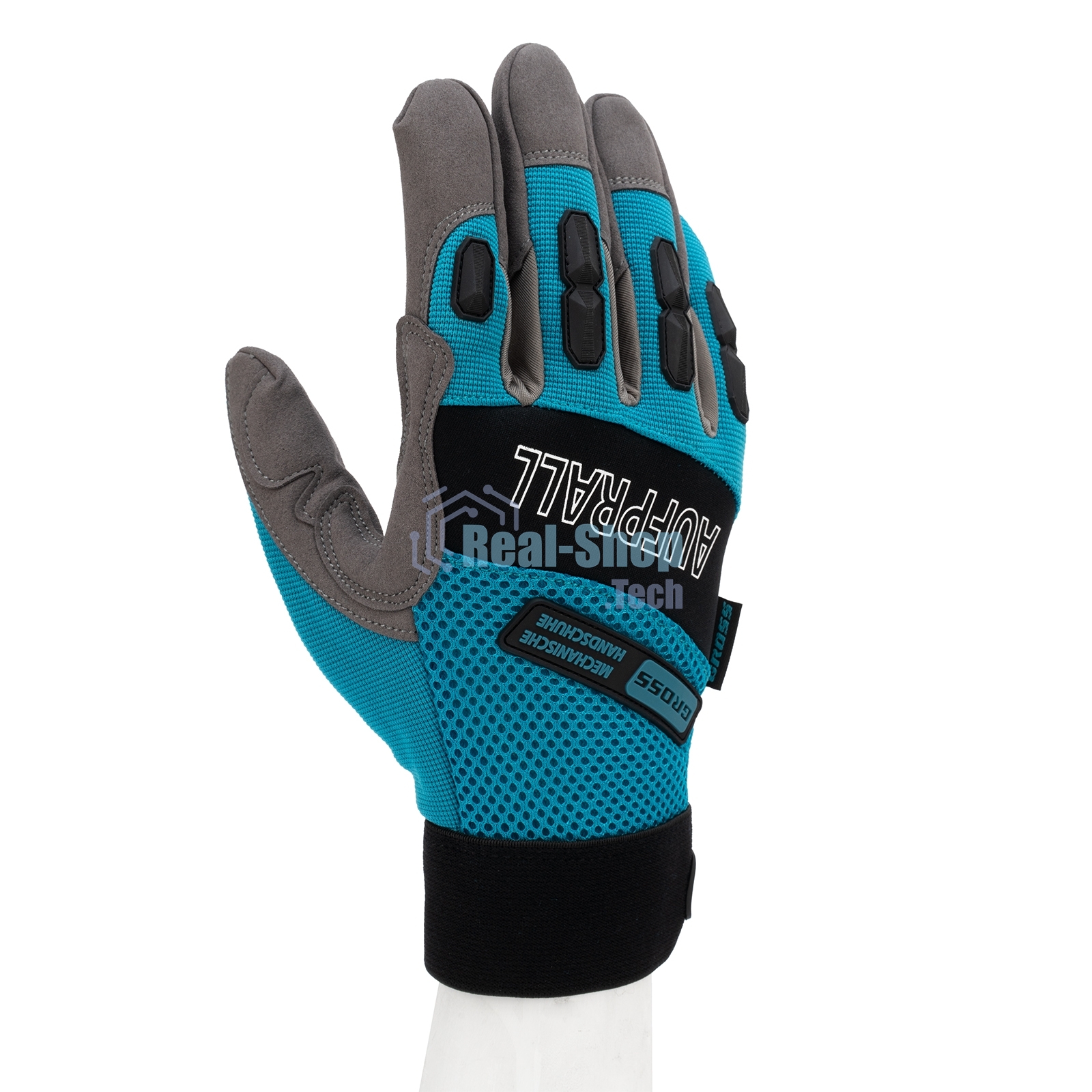 Перчатки универсальные комбинированные Gross с защитными накладками, STYLISH, размер M (8)