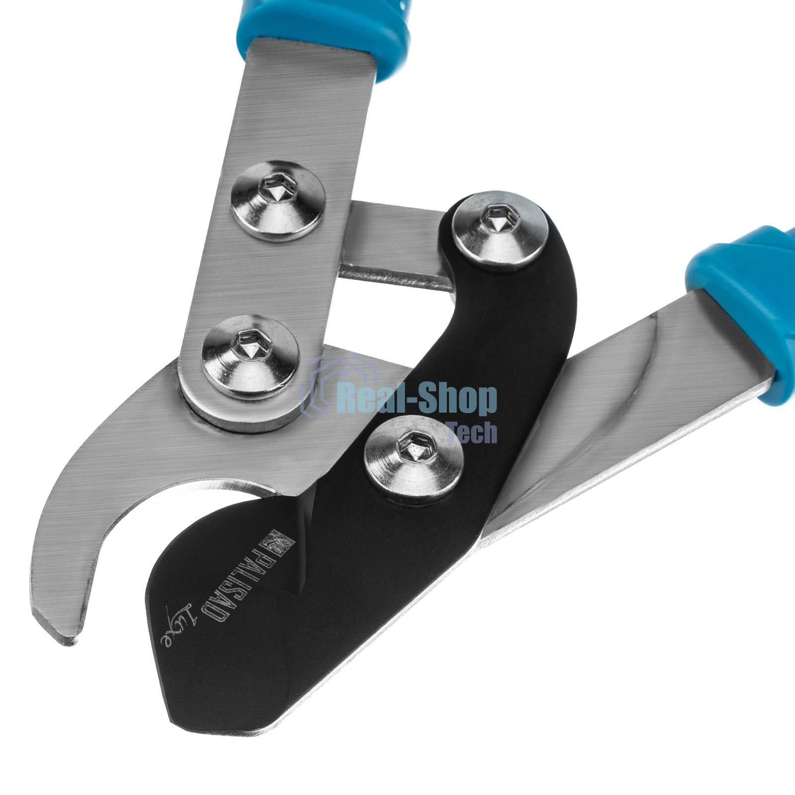 Сучкорез прямого реза, 750 мм, двухрычажный механизм, двухкомпонентные рукоятки, LUXE Palisad